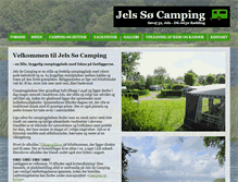Tablet Screenshot of jelscamping.dk